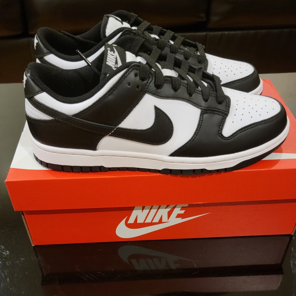 NEW Nike Dunk Low Retro 'Black White' - Size: 9.5 Women's / 8 Men's - DD1391-100